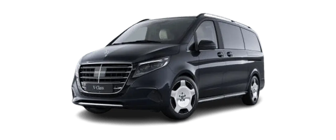 Mercedes Classe V van de chauffeur privé, 7 passagers
